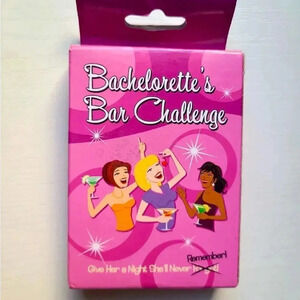 💜Bachelorette's Bar Challenge Girls Night Out Card Game Party Favor EUC